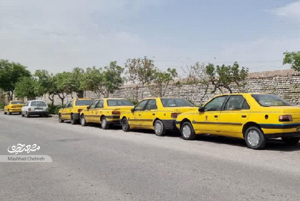 خوابگاه تاکسیها در محله آزادشهر خوابگاه تاکسیها در محله آزادشهر