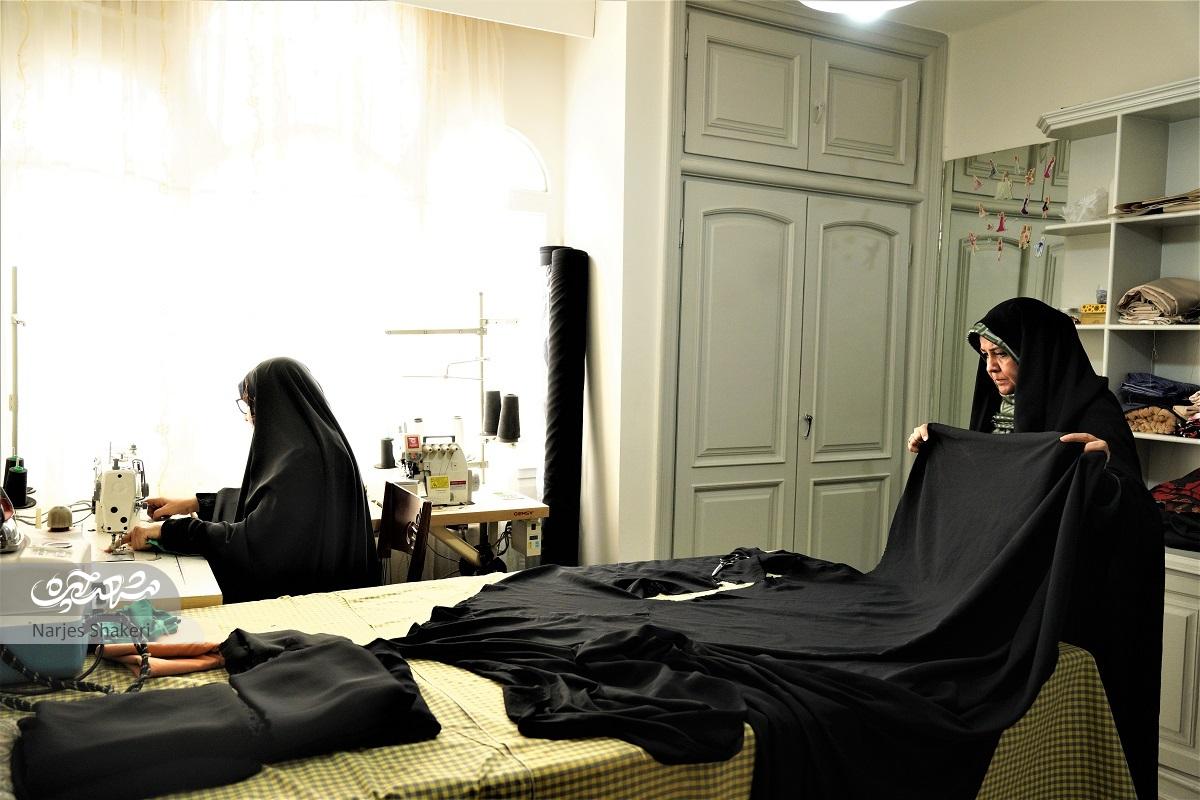 نذر پرچم بانوان صیانه نذر پرچم بانوان صیانه