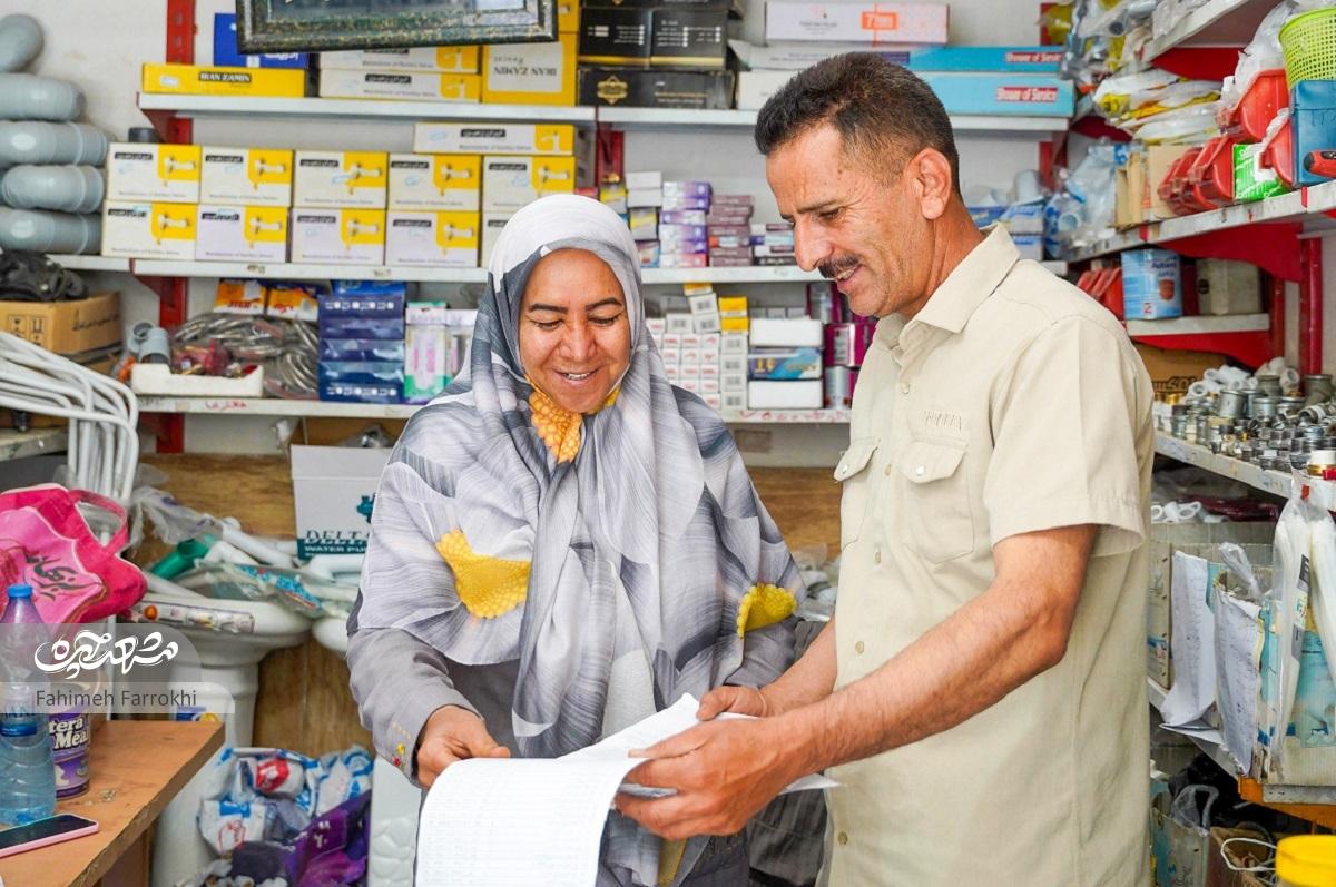 حرفه مردانه زهرا بوژمهرانی با مدیریت زنانه حرفه مردانه زهرا بوژمهرانی با مدیریت زنانه