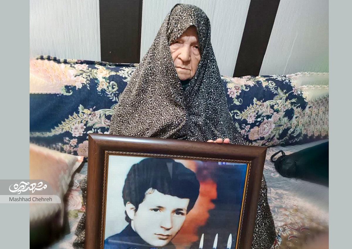 فاطمه سیدی دوبار برای خبر شهادت پسرش عزاداری کرده است