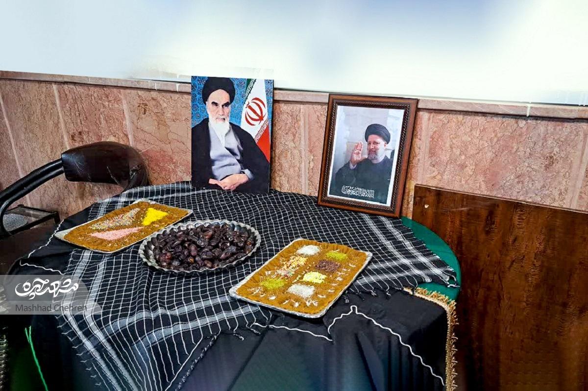 عرض ارادت به شهدای خدمت در مساجد منطقه ۷ مشهد