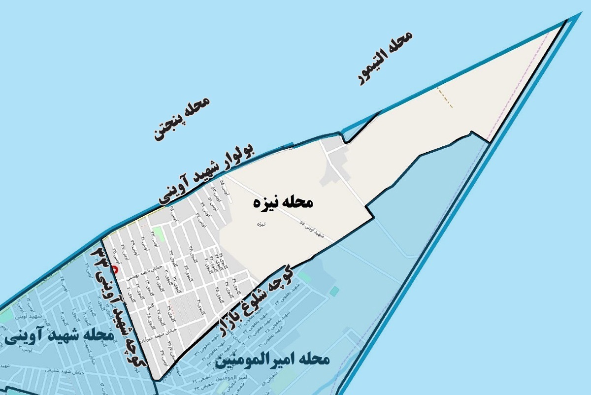 محله نیزه؛ کابلی کوچک در مشهد