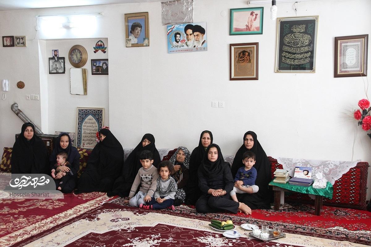 شهید که تاریخ تولد و شهادتش چهار روز فاصله دارد