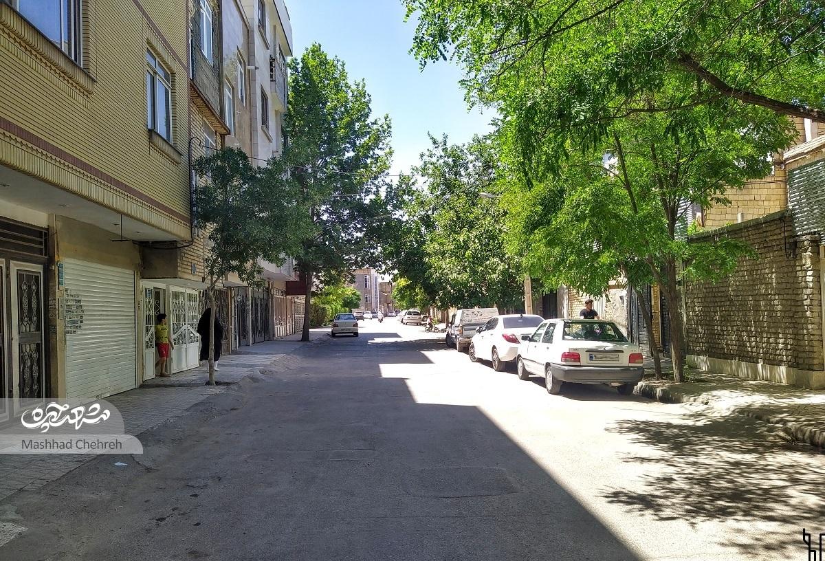 کوچه نیشابوریها در محله حسینآباد