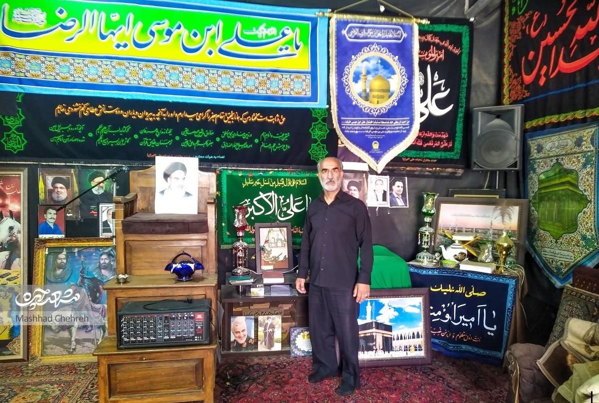 کوچه کاروان عاشورا در محله حسینآباد کوچه کاروان عاشورا در محله حسینآباد