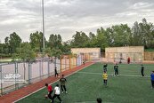 توپ، تور و هیجان در فضای ورزشی روباز صادقیه