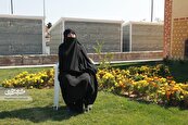 زهرا عمارلو ۳۲ سال است که راه همسر شهیدش را دنبال می‌کند