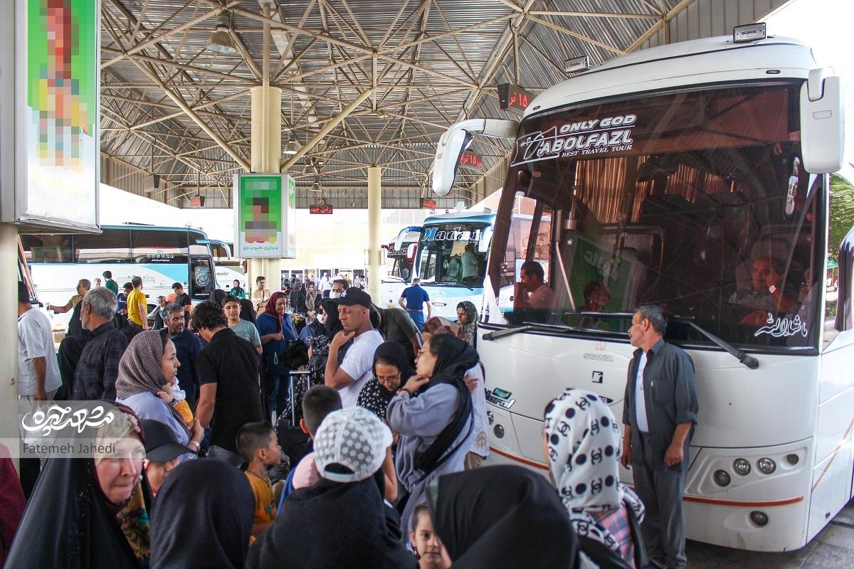 بزرگترین پایانه اتوبوسرانی شرق کشور و دغدغههای زائران بزرگترین پایانه اتوبوسرانی شرق کشور و دغدغههای زائران