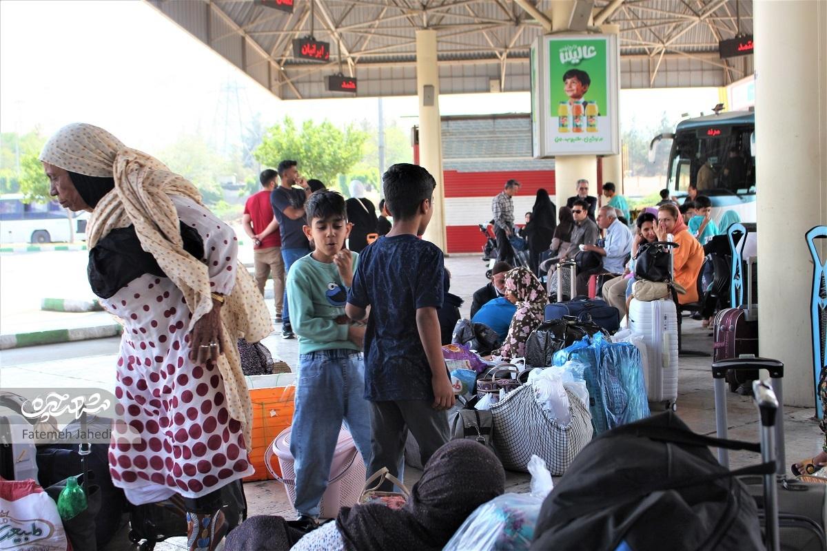 بزرگترین پایانه اتوبوسرانی شرق کشور و دغدغههای زائران بزرگترین پایانه اتوبوسرانی شرق کشور و دغدغههای زائران