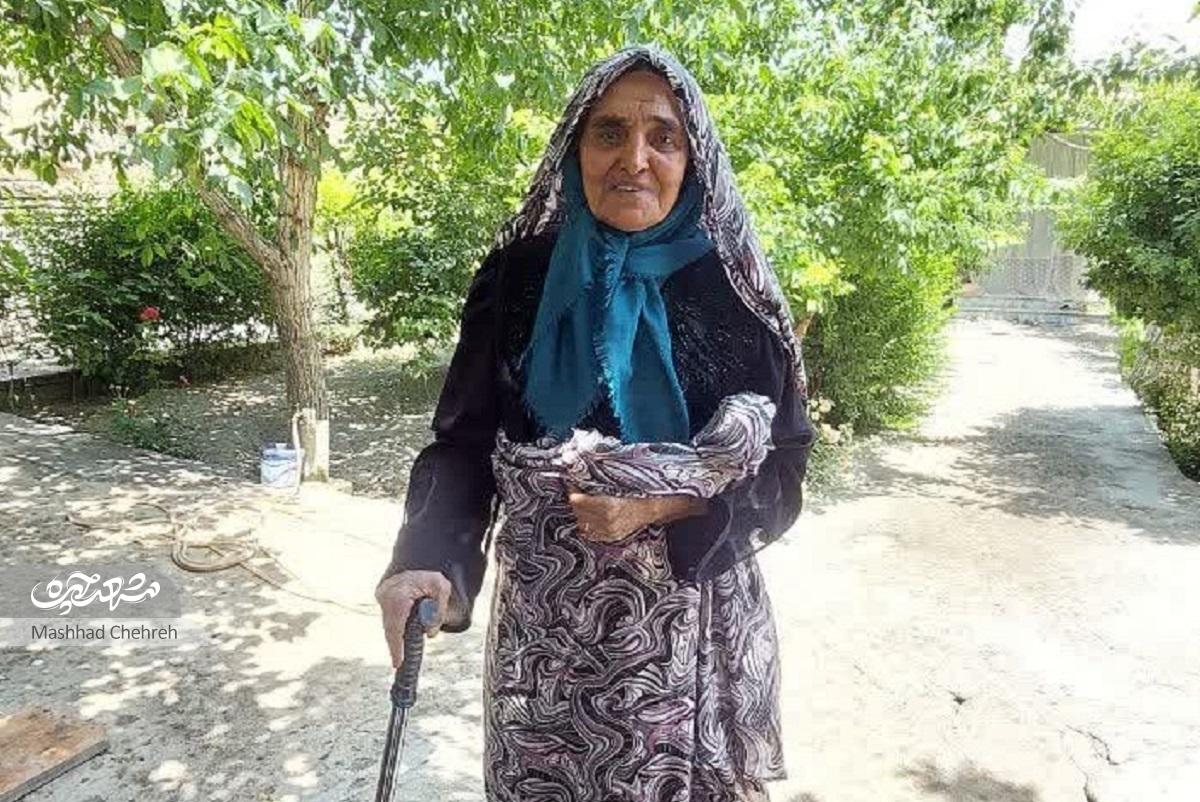 محله‌ کلاته‌برفی با پیگیری‌های بی‌بی‌ معصومه چهارطاقی آباد شد