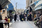 بازار گنبد خشتی تعطیلی ندارد