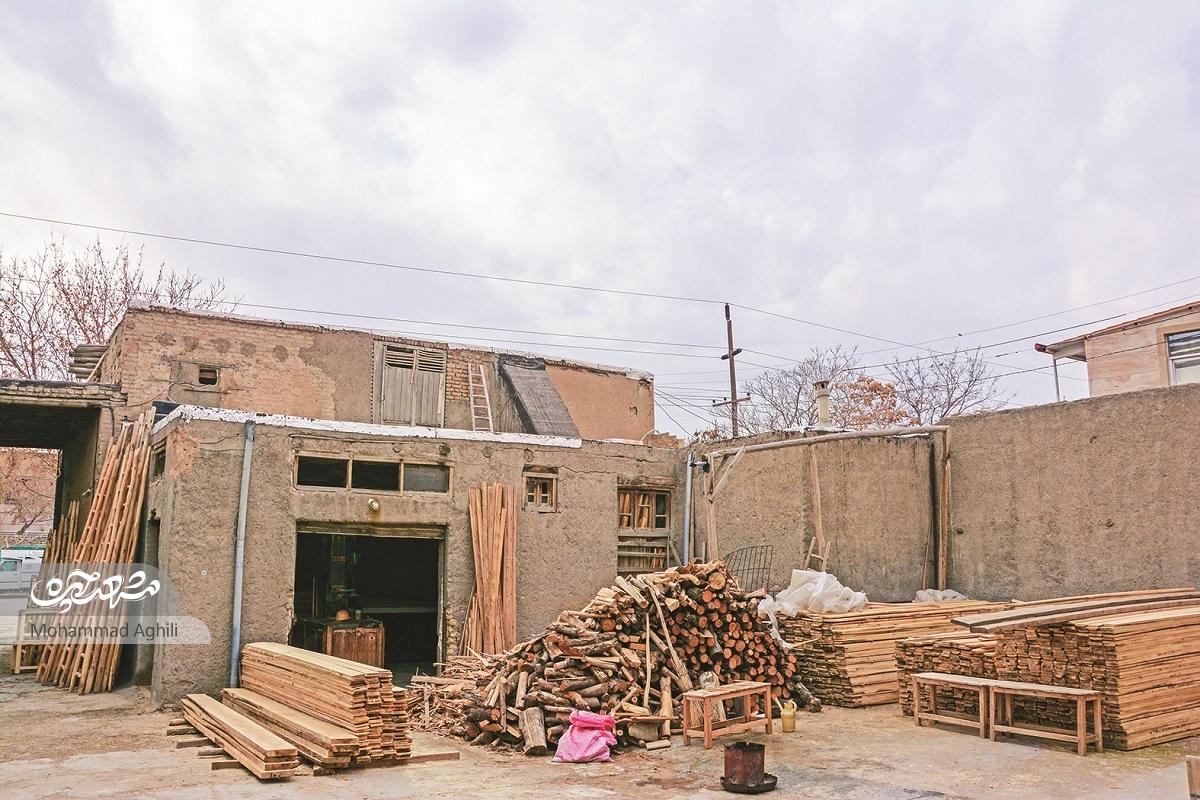 رسم شروع به کار نجاری با ساخت«تابوت»