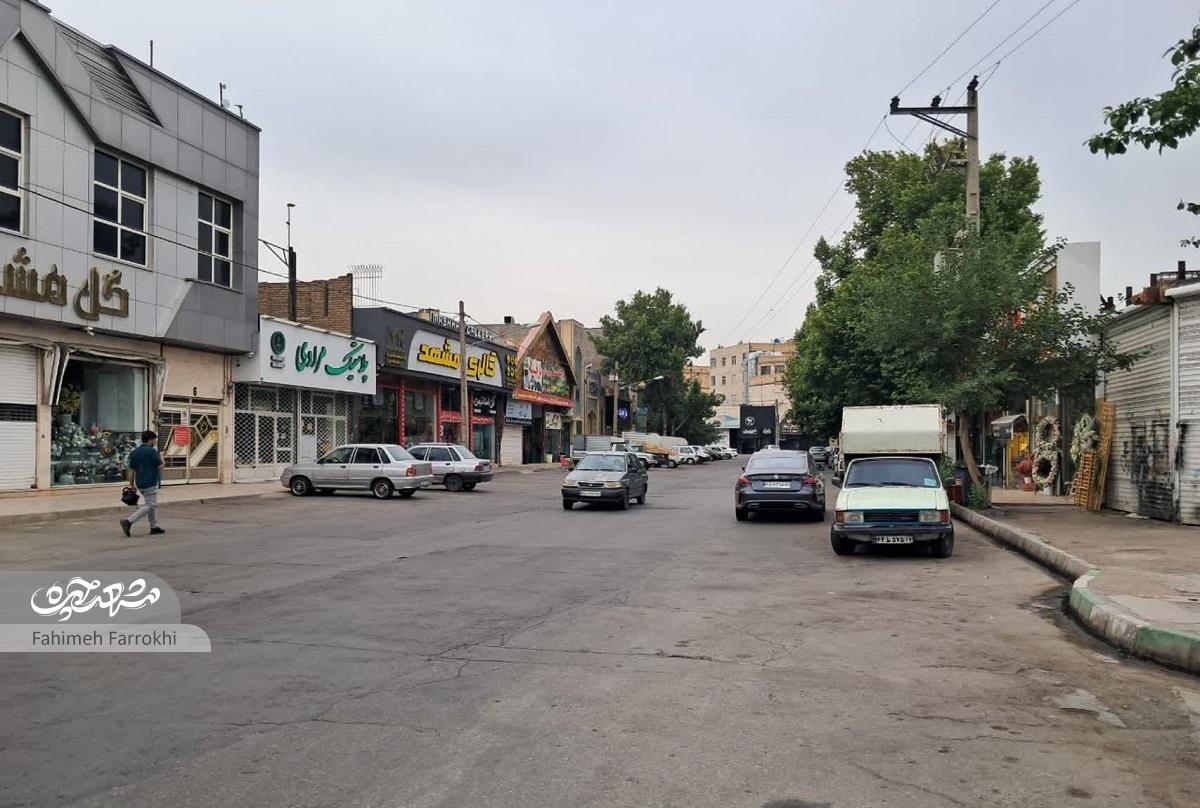 خیابان خیامشمالی ۴۰ بوی گل میدهد