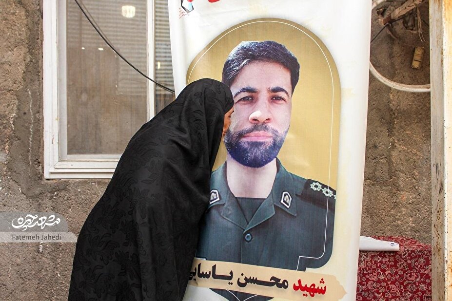 شهید جنگ ۱۲ روزه جا پای پدرش گذاشت
