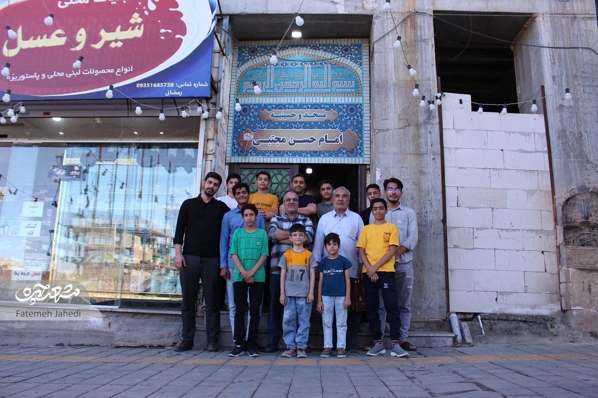 مسجد امام حسنمجتبی(ع) را جوانان اداره میکنند