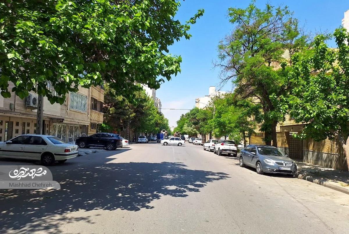کوچه گرمابه فروردین در محله امامرضا(ع)