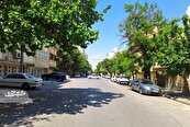 کوچه گرمابه فروردین در محله امام‌رضا(ع)