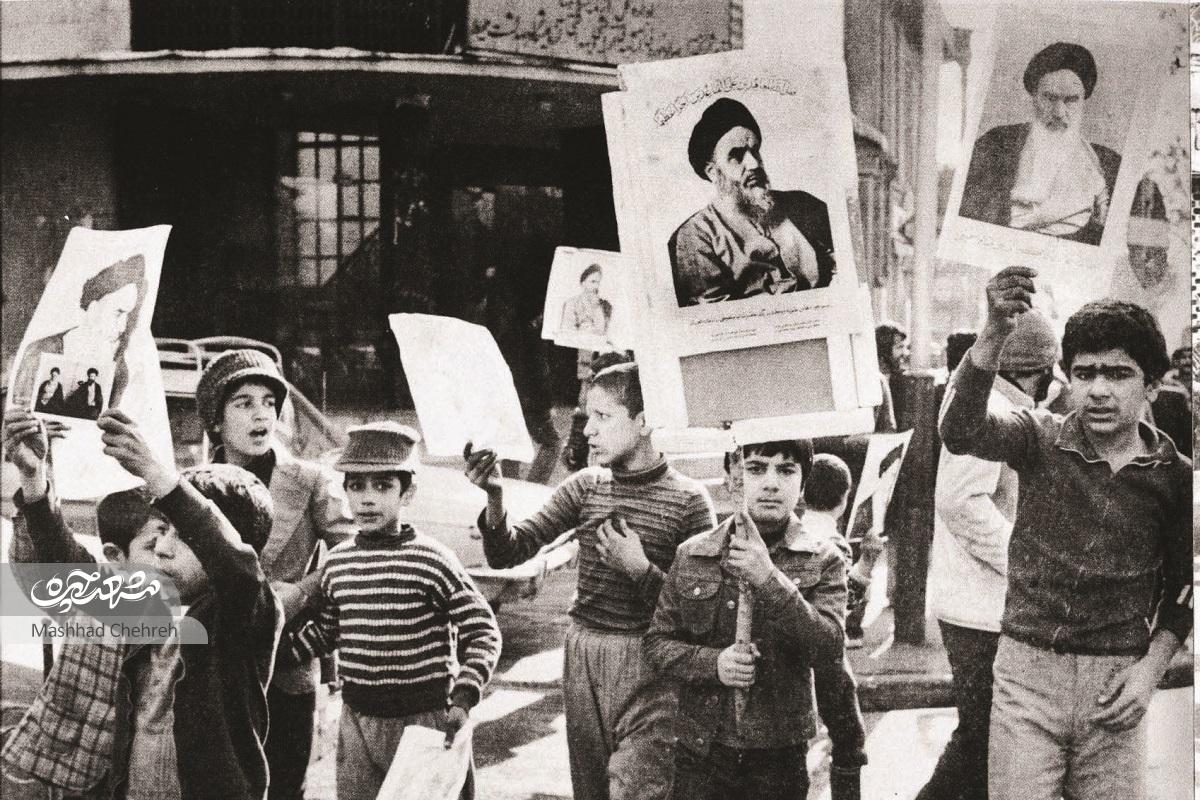 قاب تاریخی انقلابی از ساکنان محله چهنو