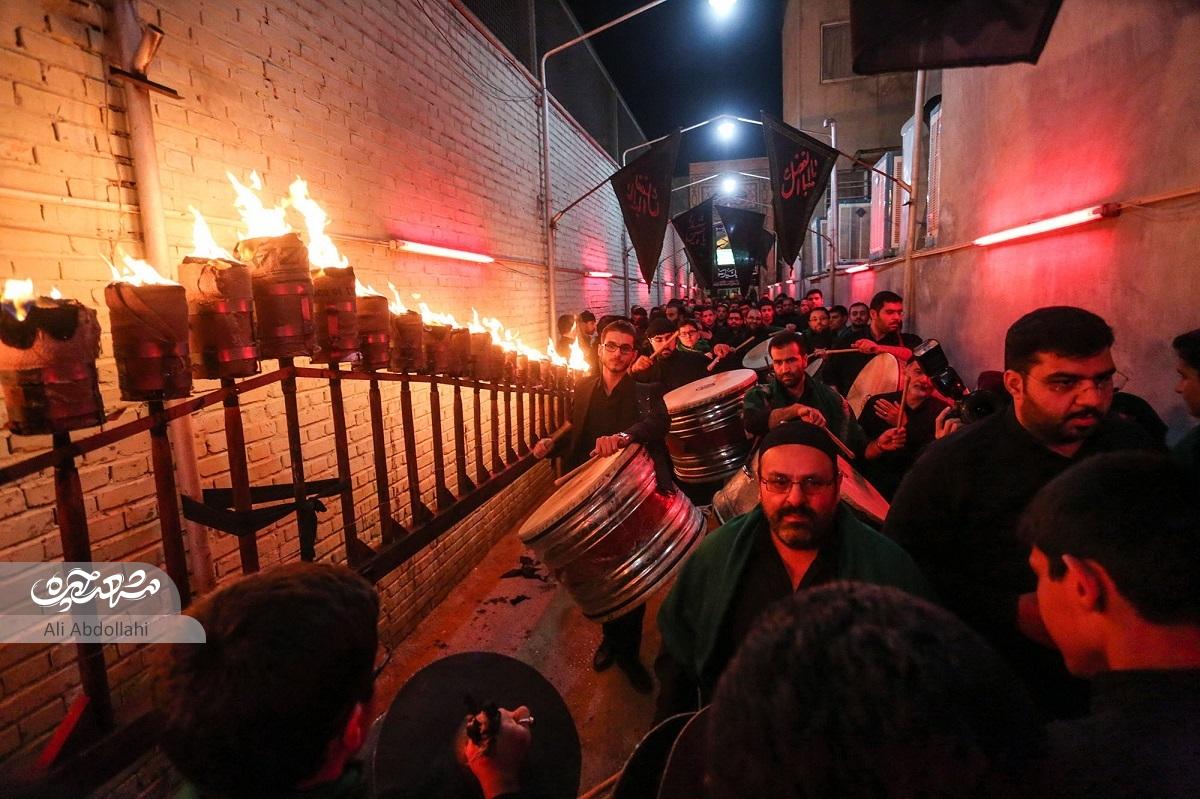 عزاداری اقوام در هیئت مشهد