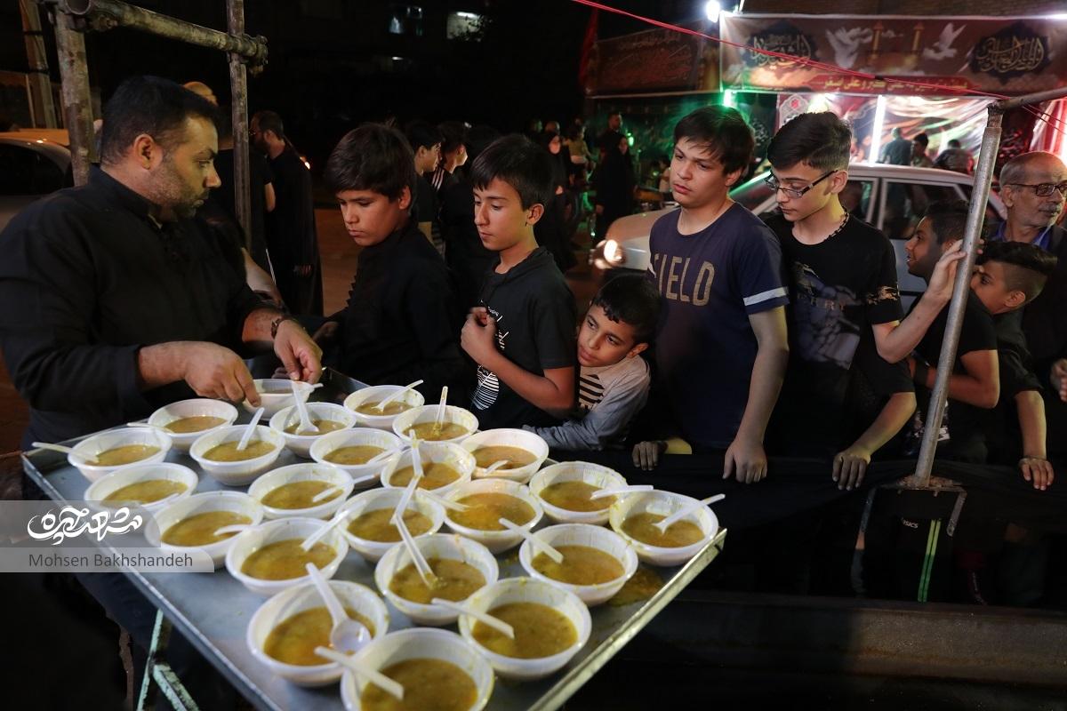 عزاداری اقوام در هیئت مشهد