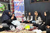 هدیه‌های کوچک دختران اروند راهی سفر اربعین می‌شوند
