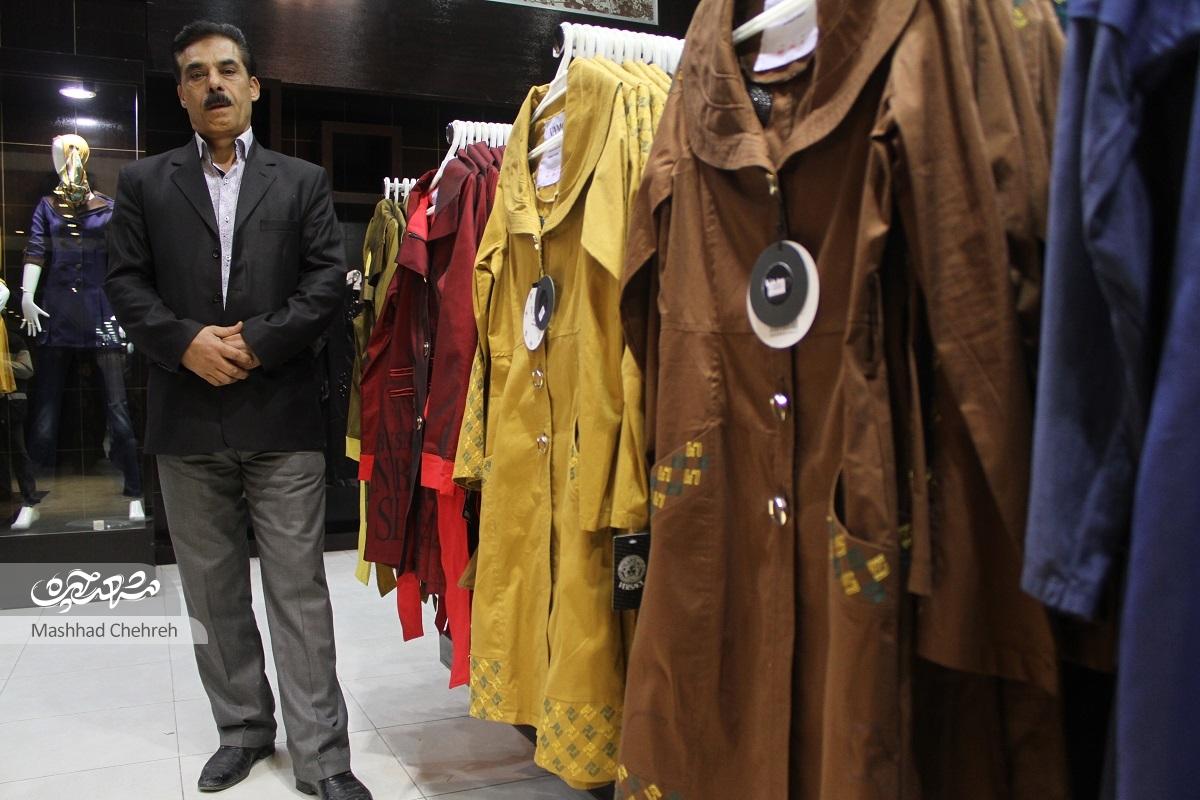 راسته بازار ایثار پاتوق مانتوفروش‌های مشهد است