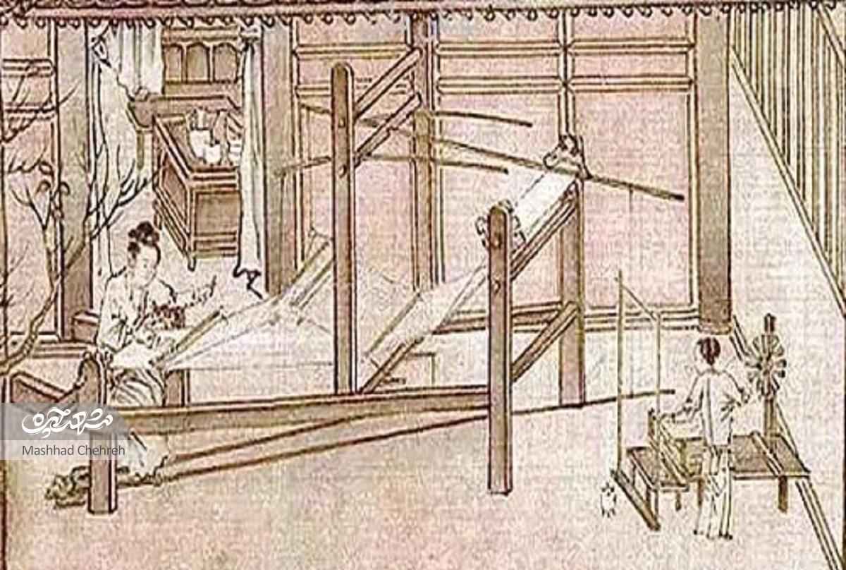 صنعت ابریشم بافی در مشهد قدیم