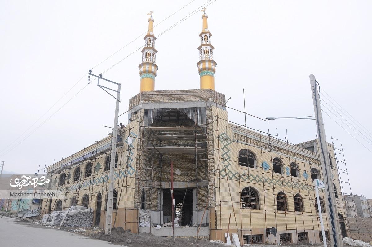 خشت‌خشت مسجد محمدرسول‌الله را اهالی رو هم گذاشتند