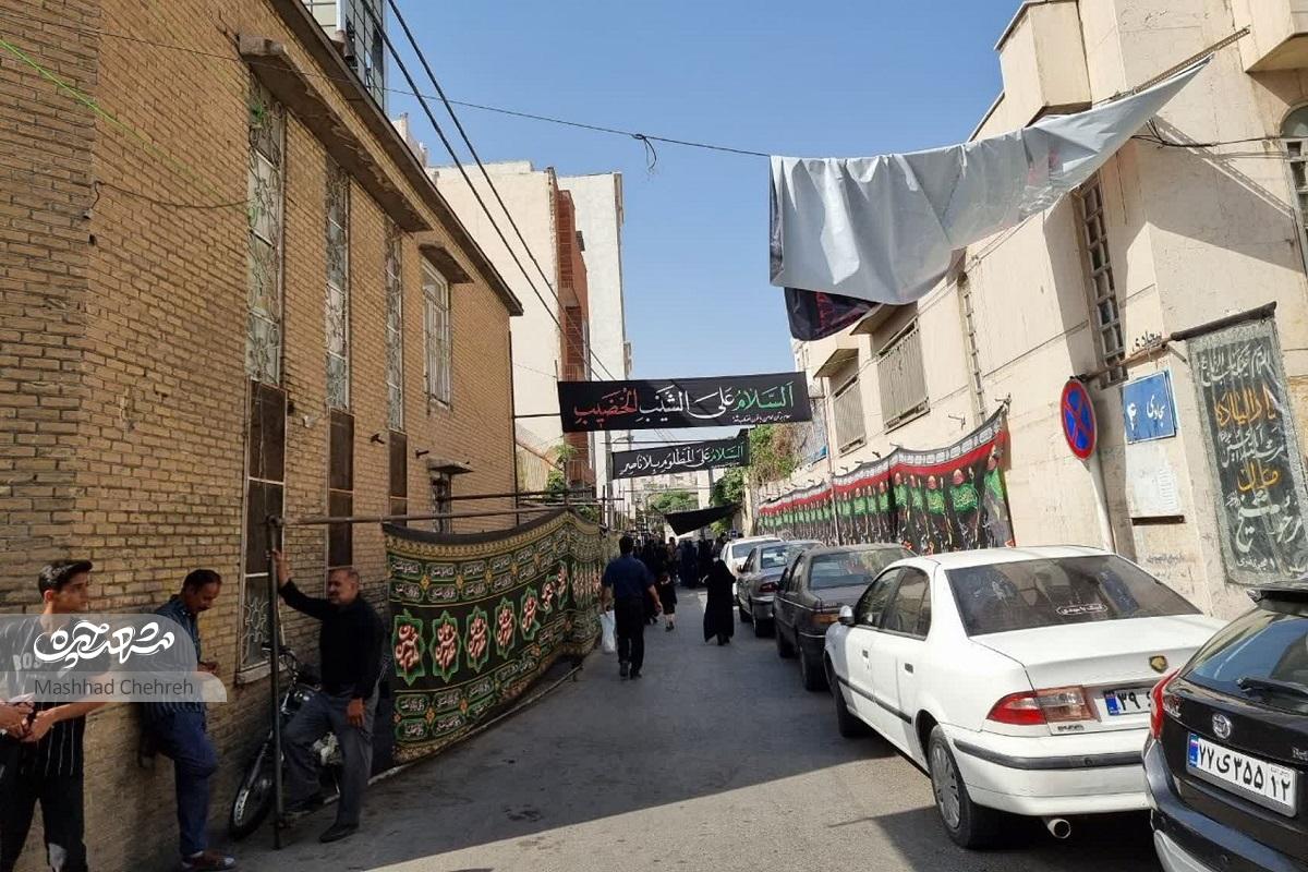 کوچه شجاع‌التولیه و راهی که از باغات متفرقه می‌گذشت