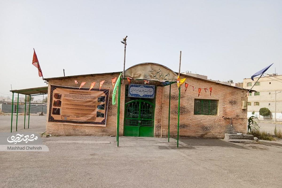 معبر خانه‌های یک‌شکل در محله فرهنگیان