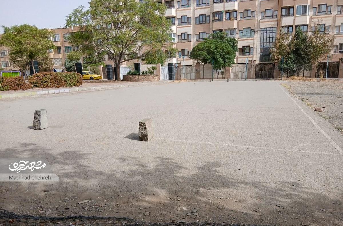 معبر خانه‌های یک‌شکل در محله فرهنگیان