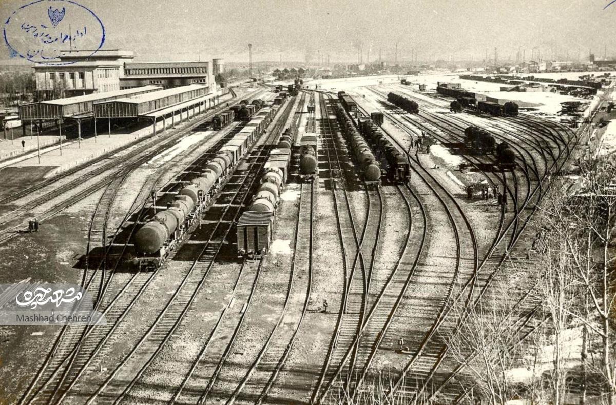 حسین غدیری خاطرات ورود قطار و ساخت ایستگاه را به یاد دارد