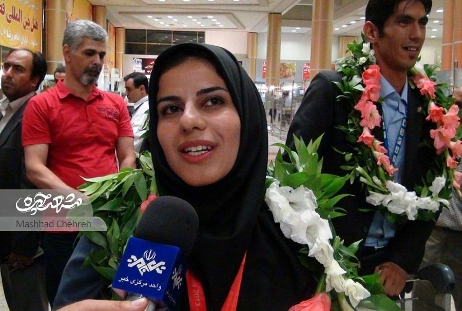 شیما شاه‌منصوری اولین دختر قهرمان دو مشهد است