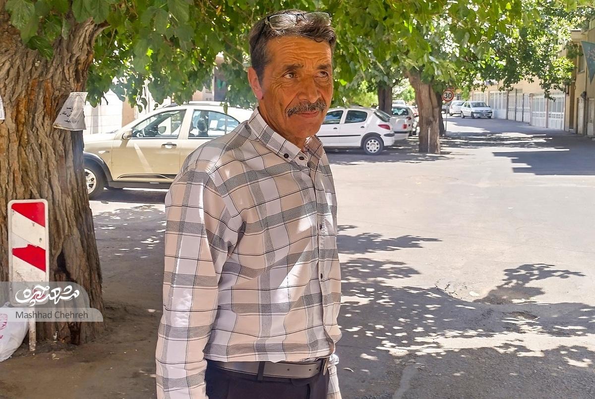 روایت‌ محمدعلی سنجری از جوی آب گناباد محله احمدآباد