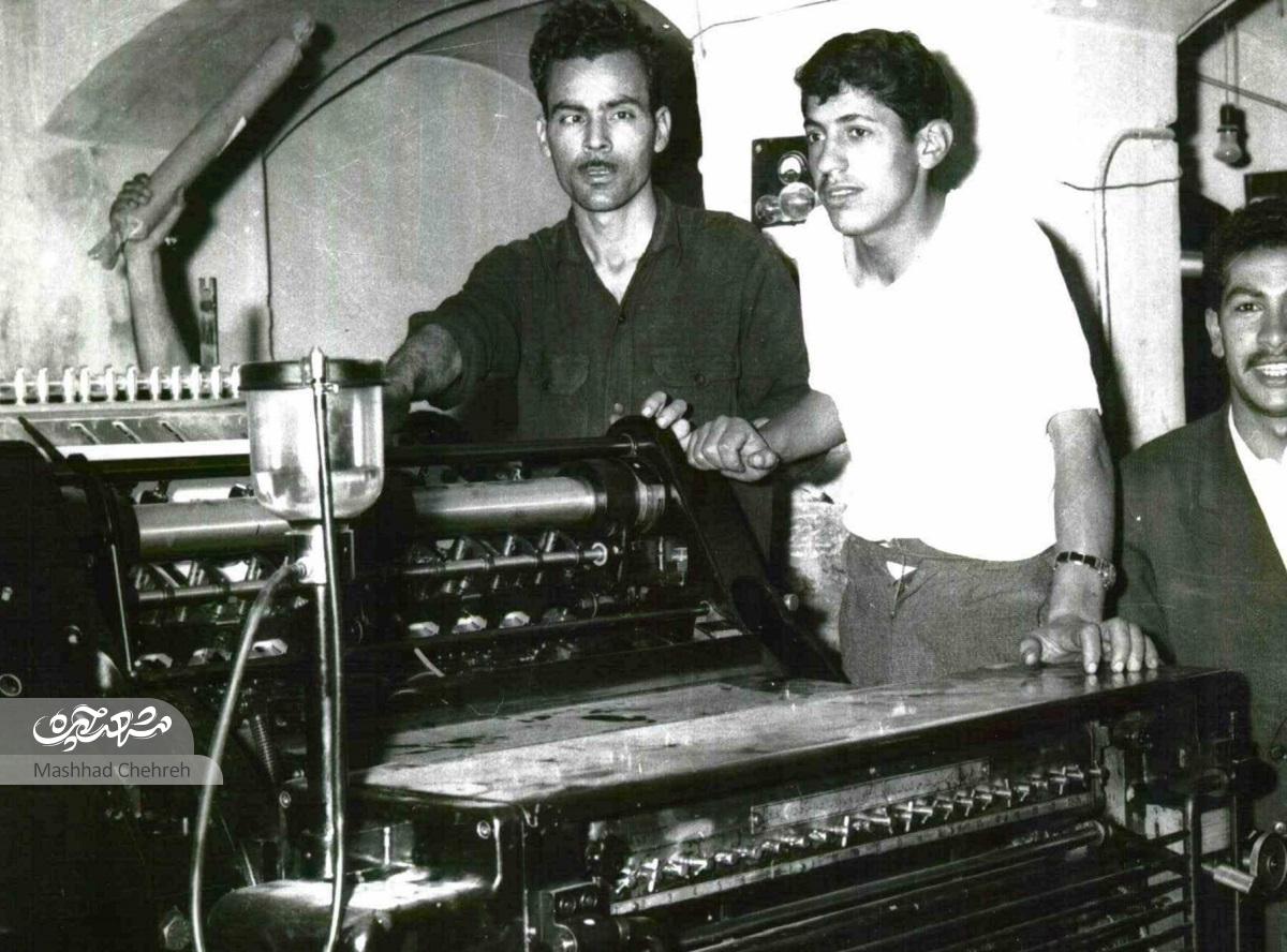 میرمرتضی روئینتن۱۲۳ سال پیش نخستین چاپخانه سربی مشهد را دایر کرد میرمرتضی روئینتن۱۲۳ سال پیش نخستین چاپخانه سربی مشهد را دایر کرد