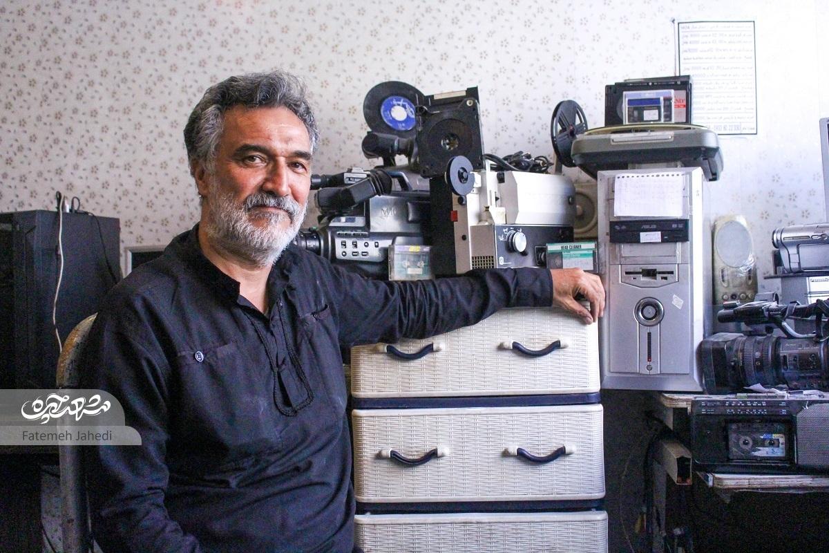 داود خبازبجستانی حافظ خاطرات قدیم مشهد است
