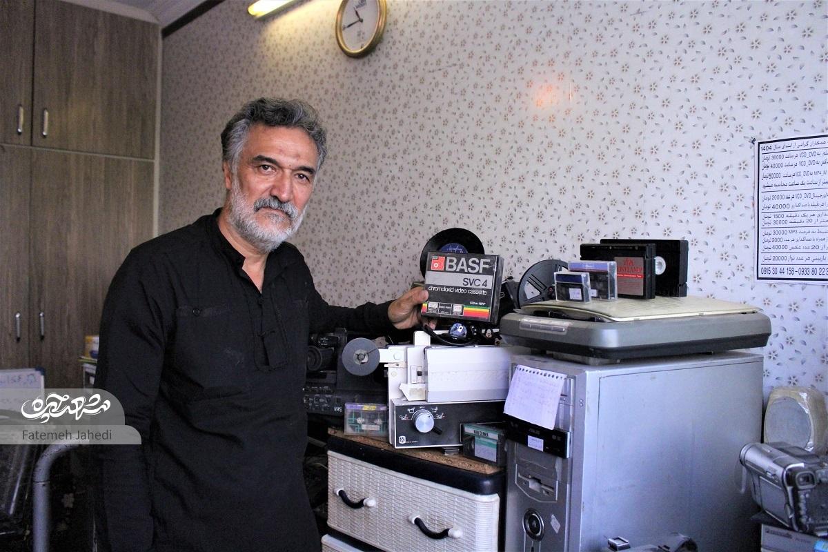 داود خبازبجستانی حافظ خاطرات قدیم است