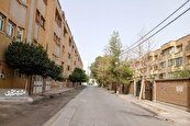معبر خانه‌های یک‌شکل در محله فرهنگیان