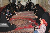 پذیرایی از زائران پیاده به سبک بانوان محله پروین اعتصامی
