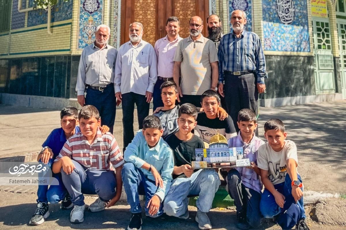 افتخارآفرینی نوجوان زیر سقف مسجدالرضا(ع)