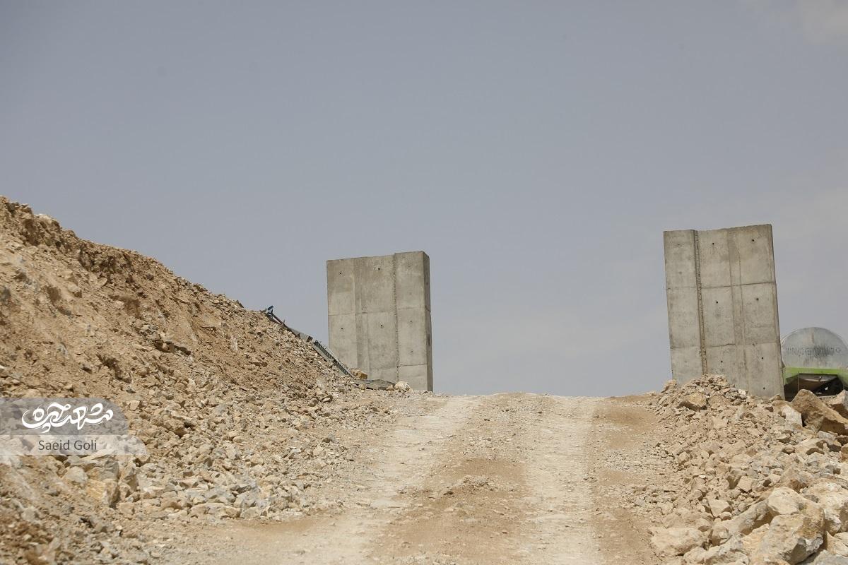 بعد از آسیبهای معادن اینبار ضلع شمالی اژدرکوه جادهسازی شد! بعد از آسیبهای معادن اینبار ضلع شمالی اژدرکوه جادهسازی شد!