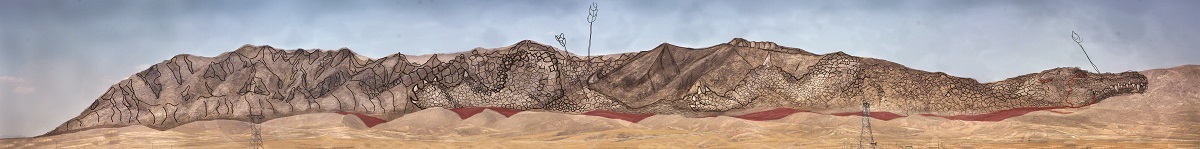 بعد از آسیبهای معادن اینبار ضلع شمالی اژدرکوه جادهسازی شد! بعد از آسیبهای معادن اینبار ضلع شمالی اژدرکوه جادهسازی شد!