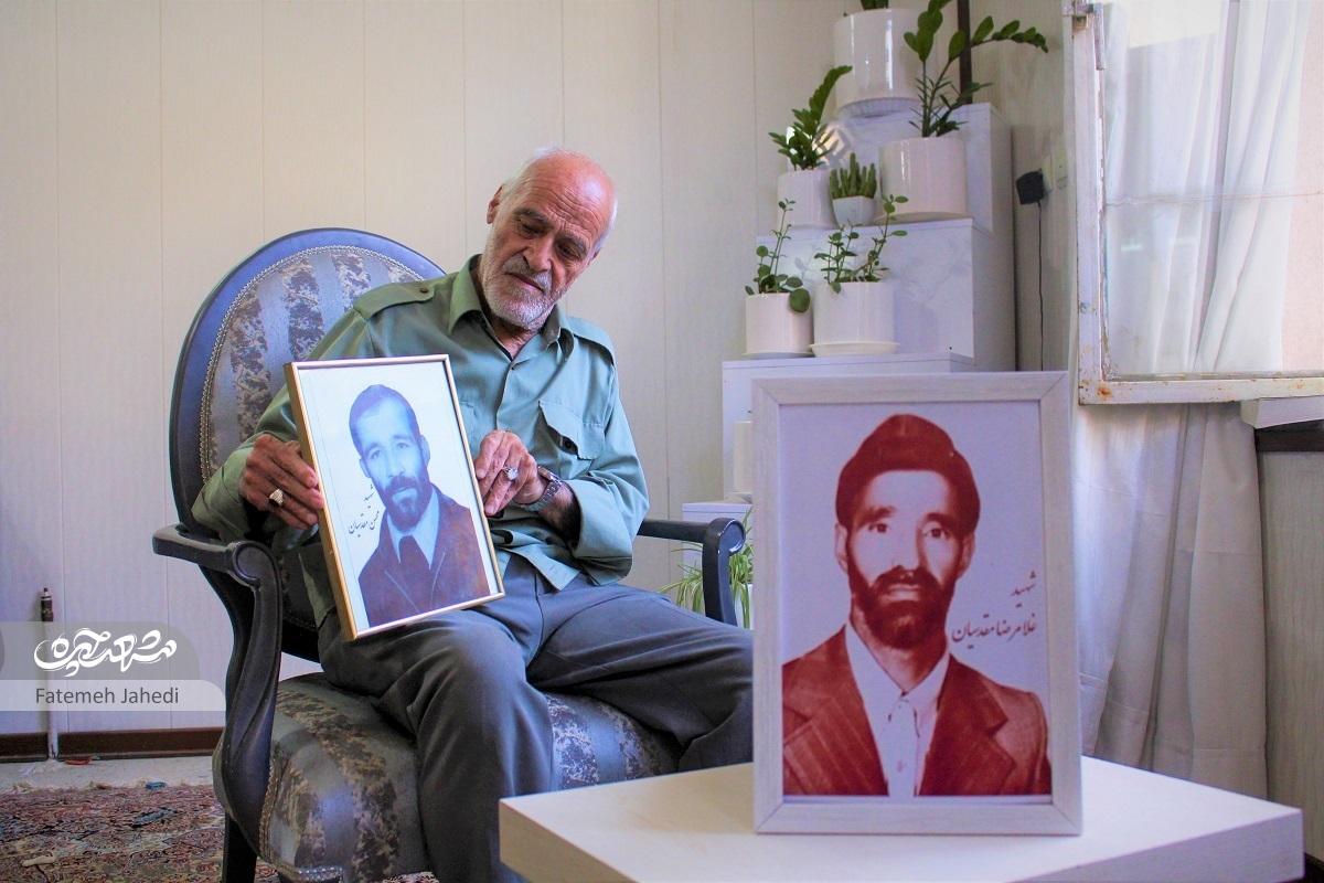 خاطرات عسکری مقدسیان، رزمنده و برادر ۲ شهید