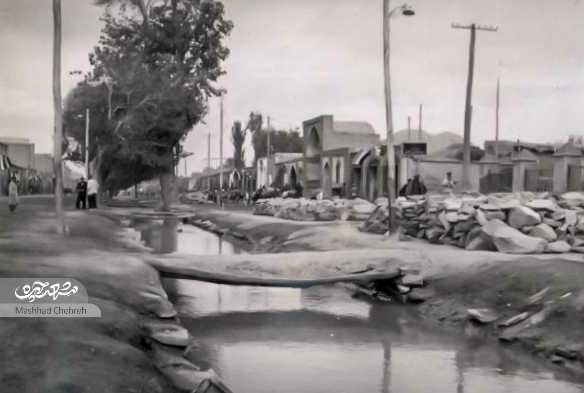 سیمای نهر خیابان مشهد تا پایان دوره قاجار