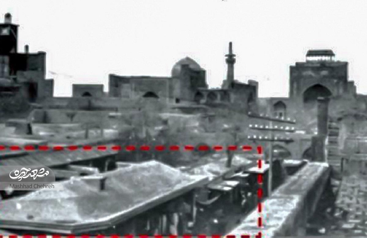 سیمای نهر خیابان مشهد تا پایان دوره قاجار