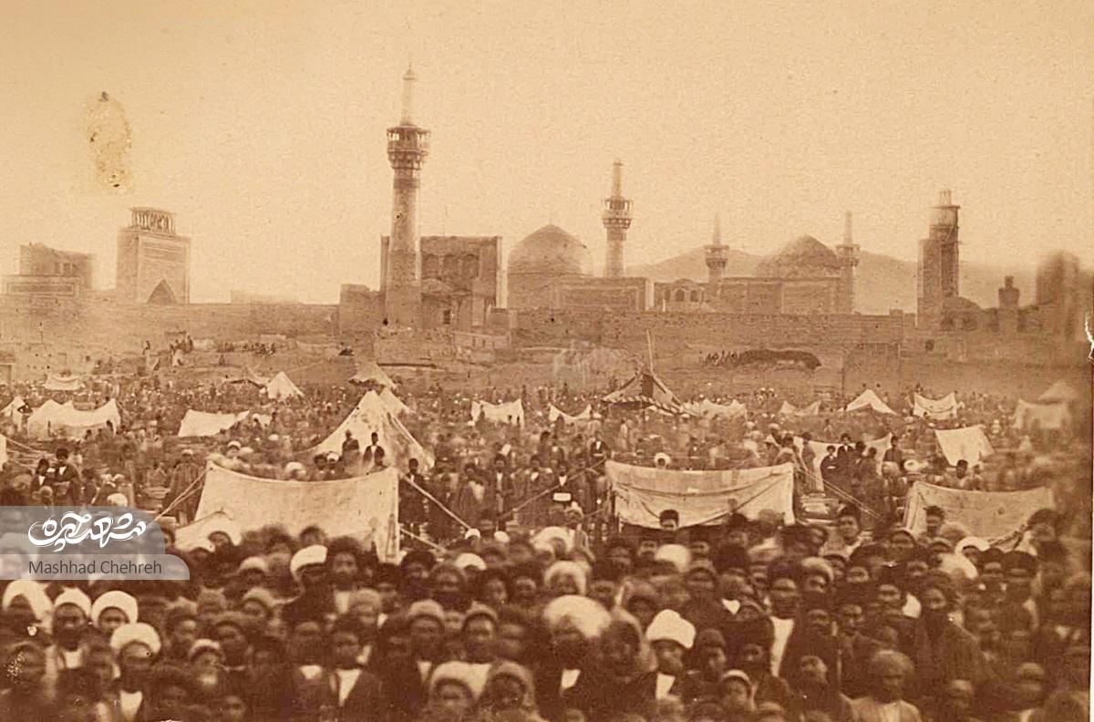 کشف تصویری قدیمی از چراغ برات در قبرستان «قتلگاه»