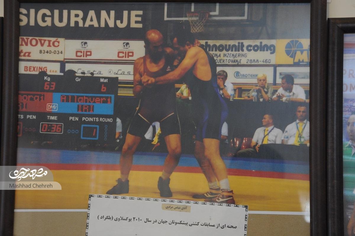 عباس مرادی قهـرمـان بیـنالملـلی کشتـی پیـشکسـوتـان است عباس مرادی قهـرمـان بیـنالملـلی کشتـی پیـشکسـوتـان است