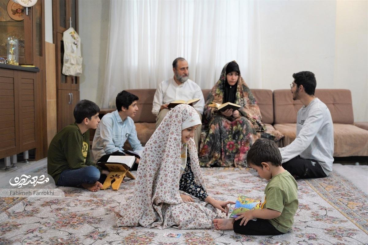 حفظ خانوادگی قرآن در خانه اباذری‌ها