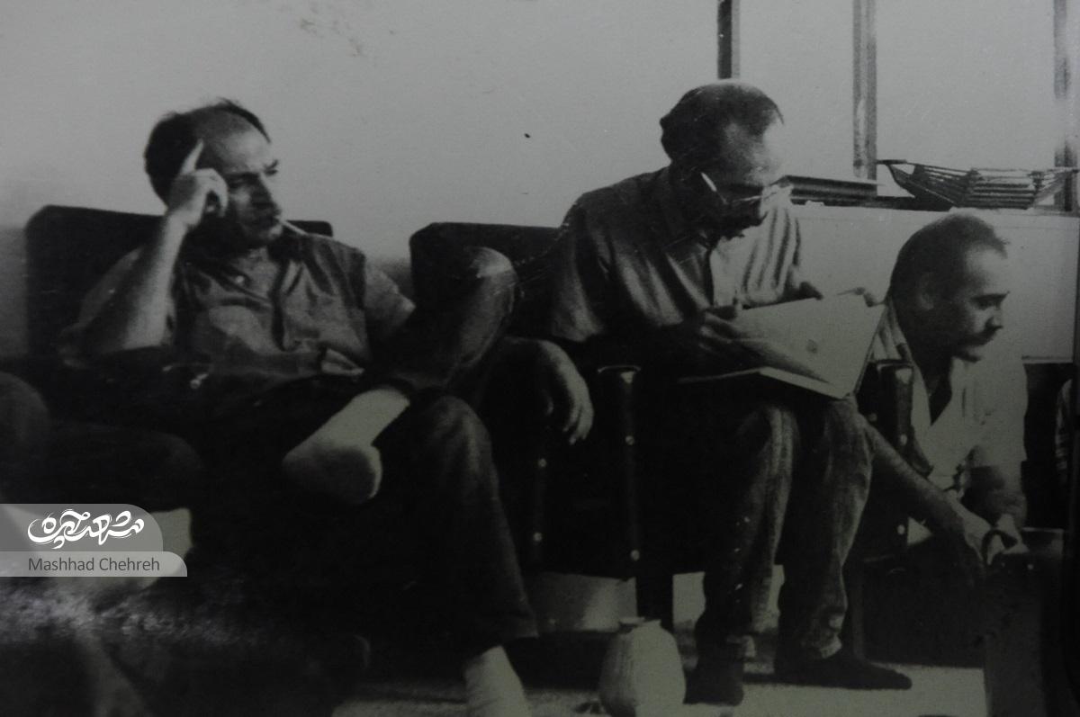 علیاکبر زرینمهر در نقاشی از کوچههای مشهد الهام میگرفت علیاکبر زرینمهر در نقاشی از کوچههای مشهد الهام میگرفت