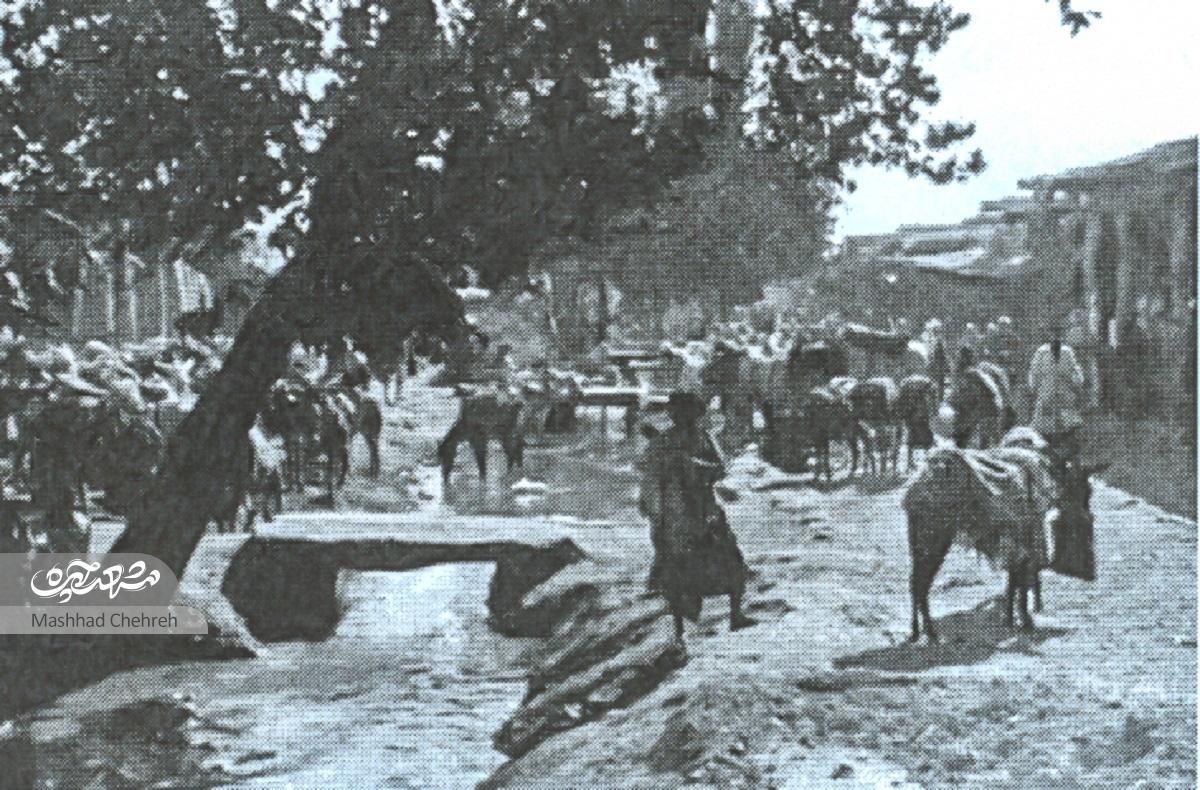 مصارف آب «نهر خیابان» مشهد از احداث تا پایان دوره قاجار مصارف آب «نهر خیابان» مشهد از احداث تا پایان دوره قاجار